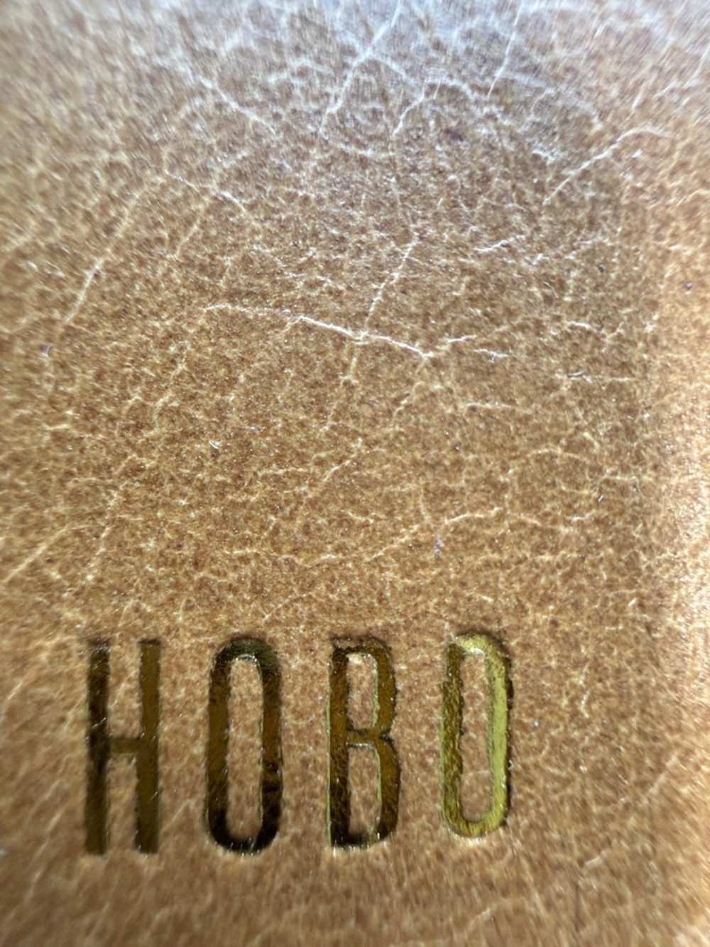 HOBO Embossed Studded Clutch Wallet - Brown - Picture 3 of 11